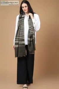 Get designer pashmina stoles for your wardrobe now