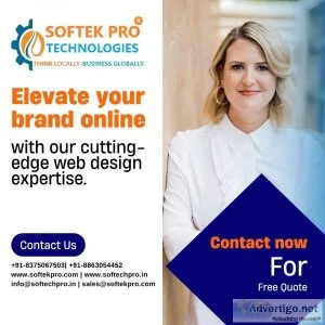 Elevate your brand online with our cutting-edge web design exper