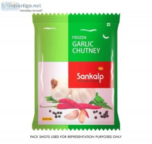 Order online ready to mix delicious sankalp special garlic chutn