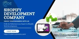 Shopify expert in india | code inc solutions