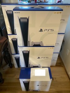Sony playstation 5 (disc-version) console