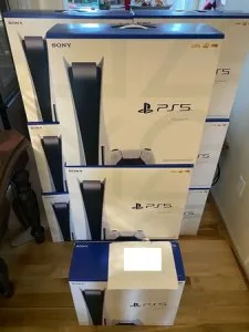 Sony playstation 5 (disc-version) console