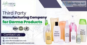 Top third party manufacturing company of dermatology