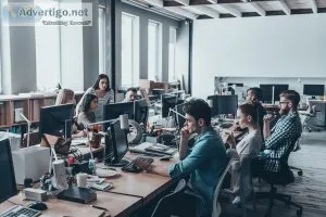 Etherea coworking spaces: ready to move lockable offices in noid