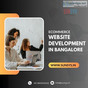 Ecommerce website development in bangalore
