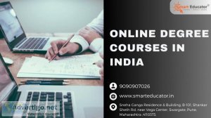 Online degree courses in india