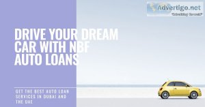 Get the best auto loans at nbf - low rates, easy approval