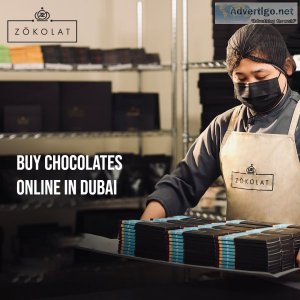 Buy chocolates online with zokolat chocolates dubai
