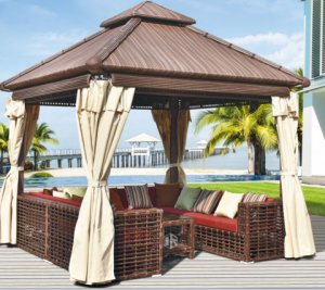 The ultimate gazebo upgrade custom furniture for every style