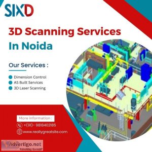 The best 3d scanning services in noida | sixd india