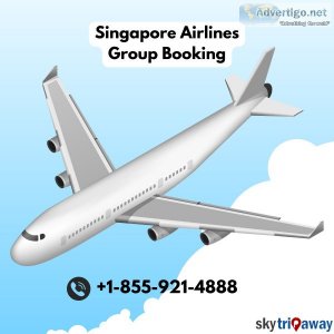 How can i book singapore airlines group ticket
