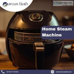 Elevate your home spa with the marcus bath home steam machine