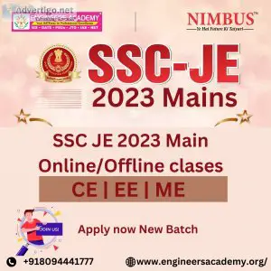 Ssc je 2023 mains coaching in jaipur