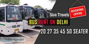 Book online 21 seater bus in delhi