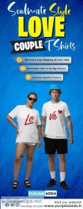 Passion partner love couple t shirts at punjabi adda