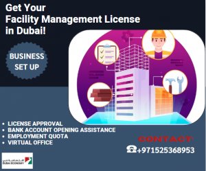 Start your facility management company in dubai