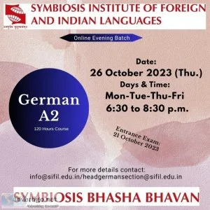German language classes in pune - symbiosis sifil
