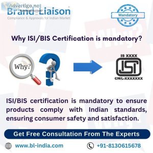 Expert isi/bis certification consultancy services | brand liaiso
