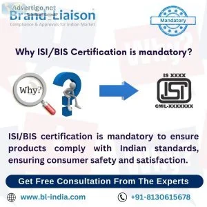 Expert isi/bis certification consultancy services | brand liaiso