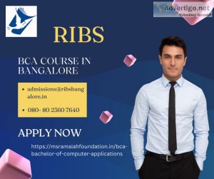 Kickstart your it career with bca courses in bangalore - ribs