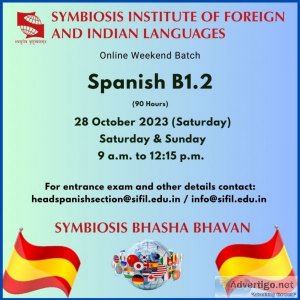 Spanish language course in pune - symbiosis sifil
