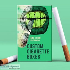 Custom cigarette boxes