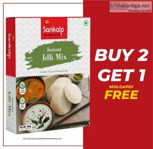 Buy instant idli mix powder to make delicious breakfast at home 
