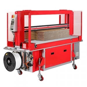 Corrugated strapping machines