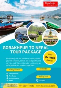 Gorakhpur to nepal tour package