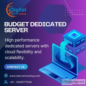 Get high performance dedicated server in your budget - dserver h