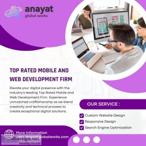 Top rated mobile and web development firm
