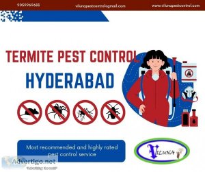 Termite pest control hyderabad | viluna pest control
