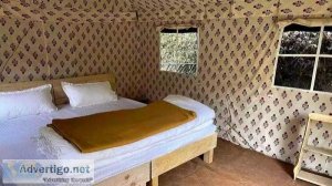 Luxury camping in mukteshwar by indian tour