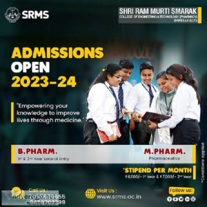 Mpharm in pharmaceutics at srms college of pharmacy bareilly