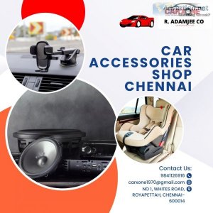 R adamjee co | carxone - car accessories shop chennai