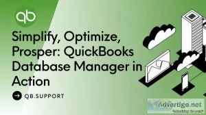 Quickbooks database manager: your key to financial success