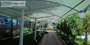 Tensile walkway structure