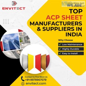 Acp sheet manufacturers & suppliers in india