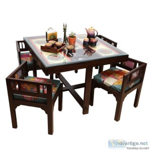 Don t miss out - buy a handcrafted 4-seater dining table now