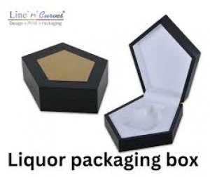 Liquor packaging box