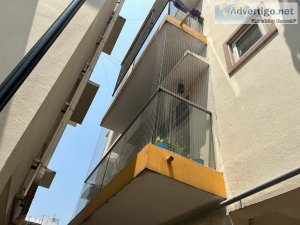 Balcony safety nets