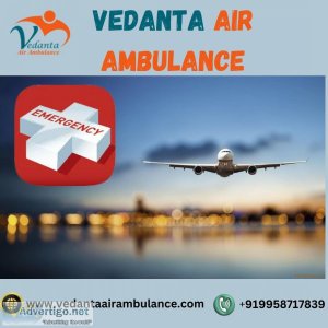 Book vedanta air ambulance from guwahati with excellent medical 