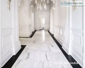 Serenity and style: buy white marble for your home makeover
