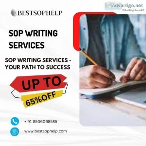 Sop writing services - up to 65% off: your path to success 