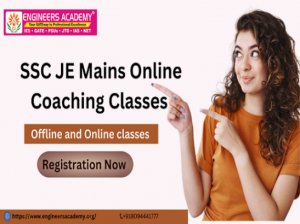 What are the best online courses for ssc je mains preparation?