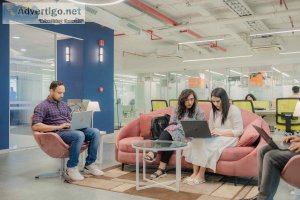 Modern coworking space in mg road gurgaon by altf