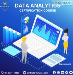 Data analytics certification course - fixityedx