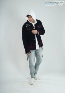 Get the best hand-painted fashionable jacket