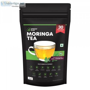 Green sun moringa tea pack of 30 bags
