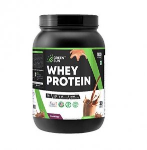 Green sun whey protein powder 1kg